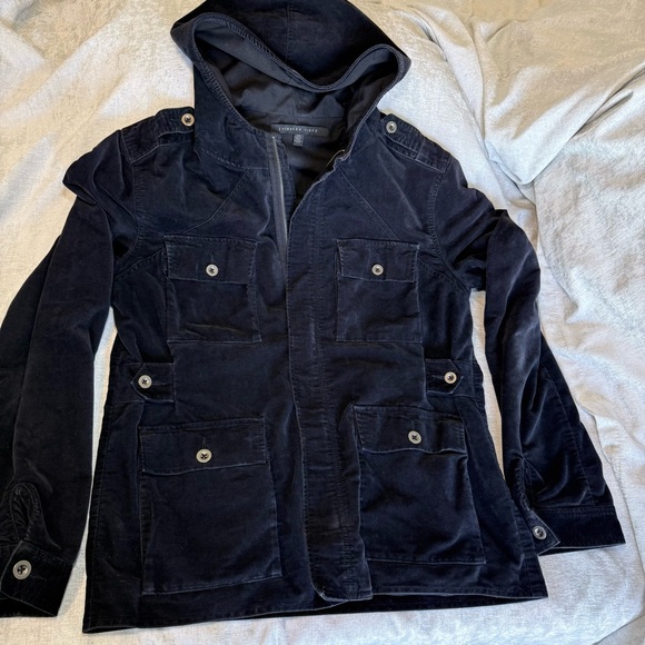 Women's Black Military Field Jacket - Picture 1 of 6